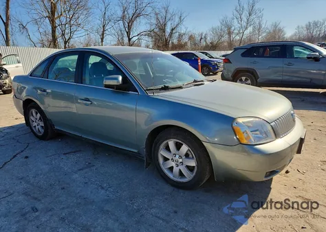 2007 Mercury Montego Luxury from USA, damaged, VIN 1MEFM40127G604860
